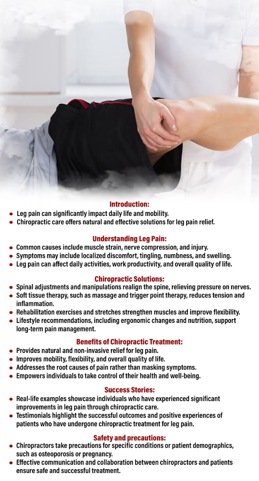 Chiropractors For Leg Pain