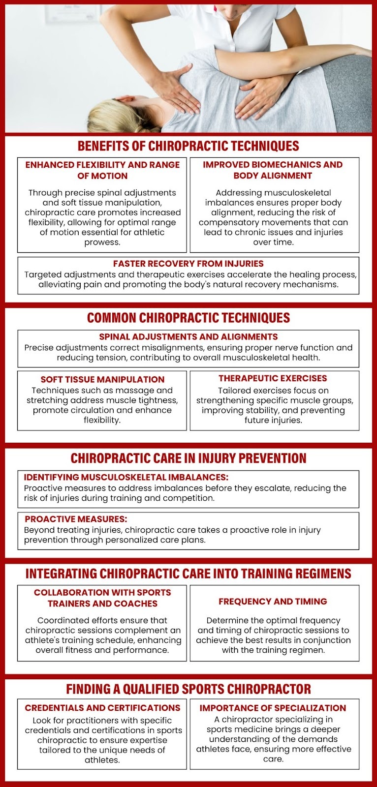  chiropractic techniques in Athletics